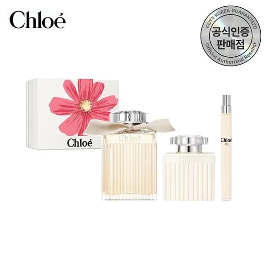 끌로에 오 드 퍼퓸 향수세트 향수100ml+ 바디로션+펜스프레이 119,000원