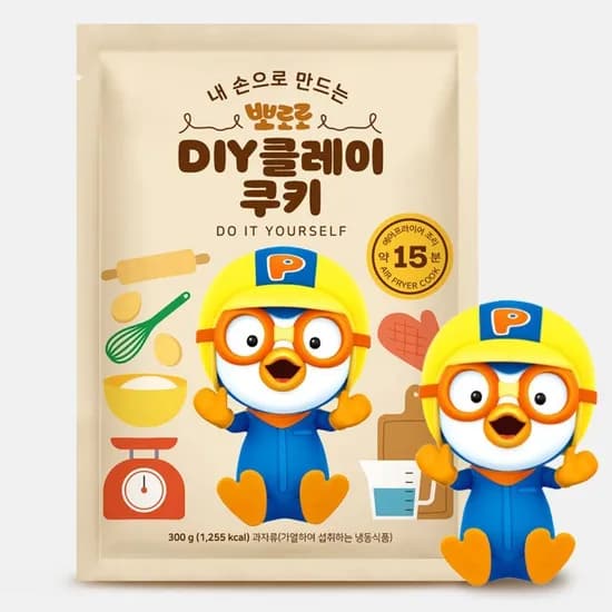 뽀로로 천연색소 DIY 클레이쿠키 과자만들기 2세트 13,870원 무배