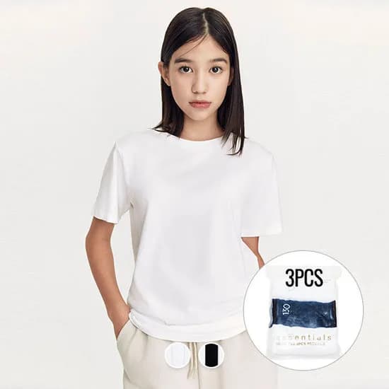 지오다노주니어 3팩 티셔츠 17,910원 무배 (장당 5,970원꼴)
