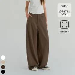 포레스트핏 밴딩 벌룬 커브드 배럴핏 팬츠 27,562원 무배