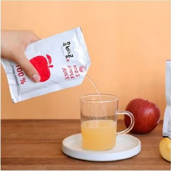 옥삐골 국내산 100% 사과즙