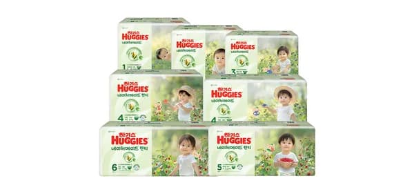 네이처메이드 밴드형 기저귀 2단계 58매 3팩 초핫딜