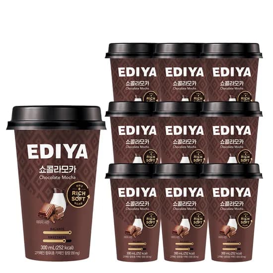 이디야커피 쇼콜라 모카 300ml 13,900원~ 무배