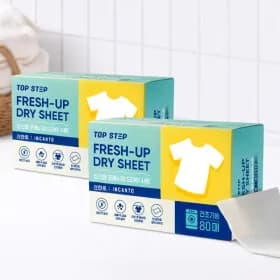 프레시업 건조기 드라이 시트 인칸토향 80매  1+1 11,900원