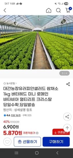 유러피안샐러드 5870원