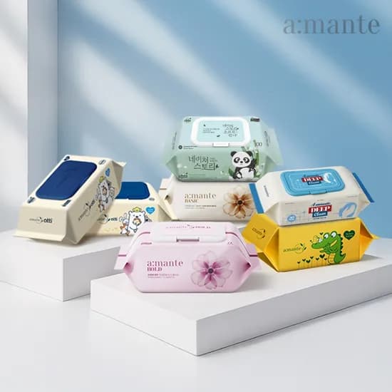 아망떼 아띠 물티슈 70평량 72매 20팩 16,000원 무료배송(베이비쇼핑패스)