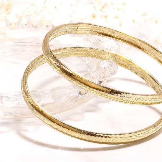 14케이 이태리 실크라인 뱅글팔찌 559,000원