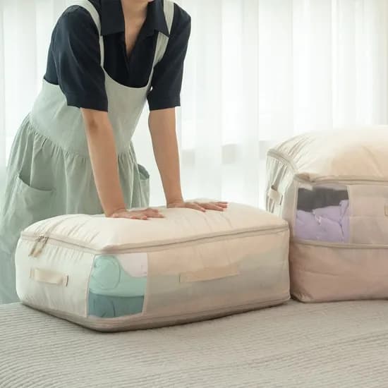 마더스홈 이불 옷 압축파우치 정리함 2개