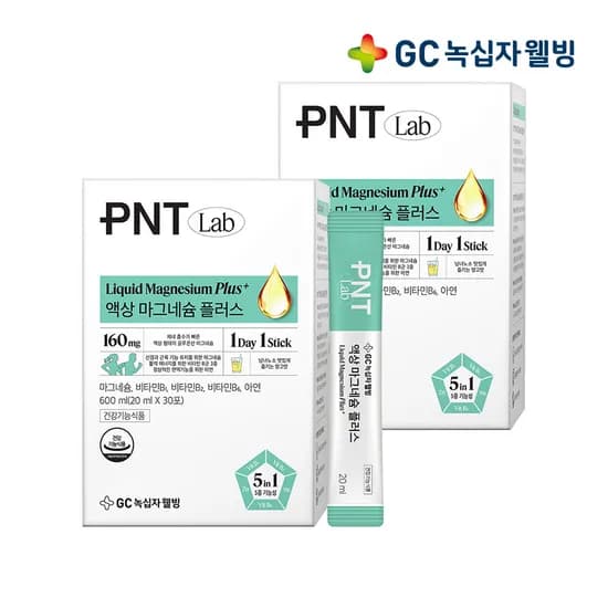 GC녹십자웰빙 PNT 액상마그네슘 플러스 30포 2개