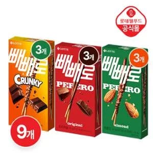 동원몰-빼빼로 9개 10,990원 무배 / 개당 1200원