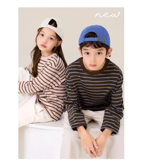 유니프랜드 아동용 스트라이프 티셔츠 9,900원