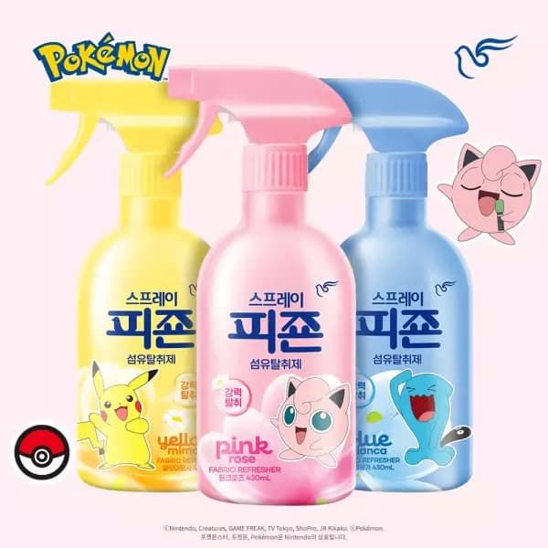 포켓몬 에디션 피죤 스프레이 섬유탈취제 430mlx3개 11,900원 무배