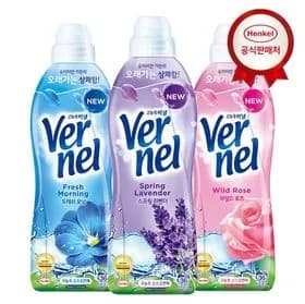 헨켈 버넬 고농축 섬유유연제 0.9L 3개