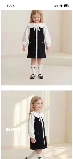 헤이미니 클래식리본카라원피스 19,920원