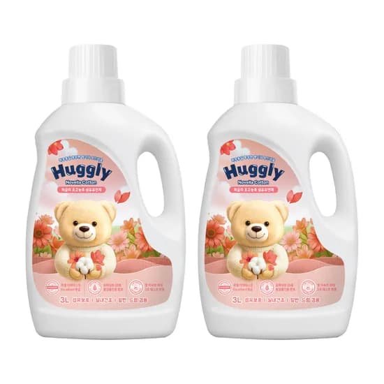 허글리 초고농축 섬유유연제 노벨라코튼 3L x 2개 14,310원
