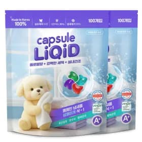 리퀴드 고농축 4챔버 캡슐세제 200개입 13,410원