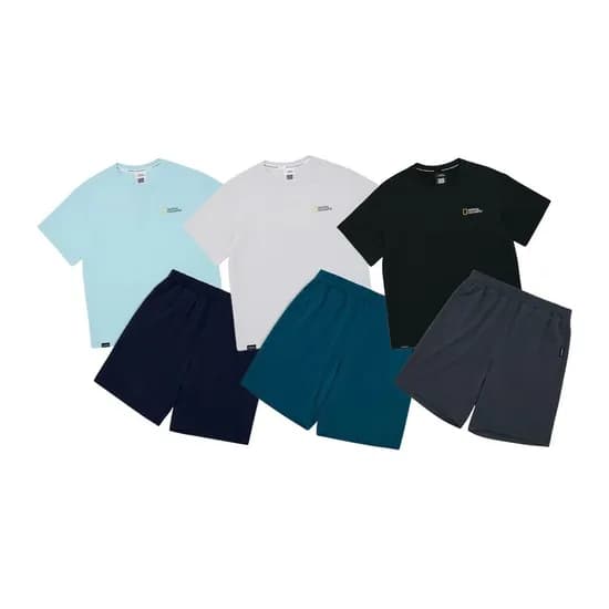 내셔널지오그래픽 키즈 냉감 5부 상하 세트 38,890원