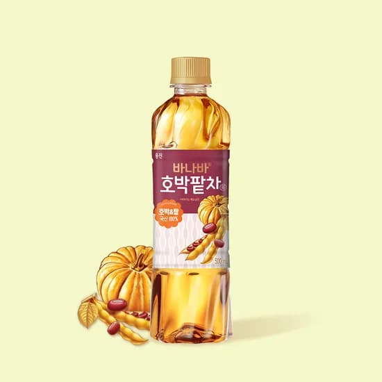 바나바 호박팥차 500mL 6개 4,900원