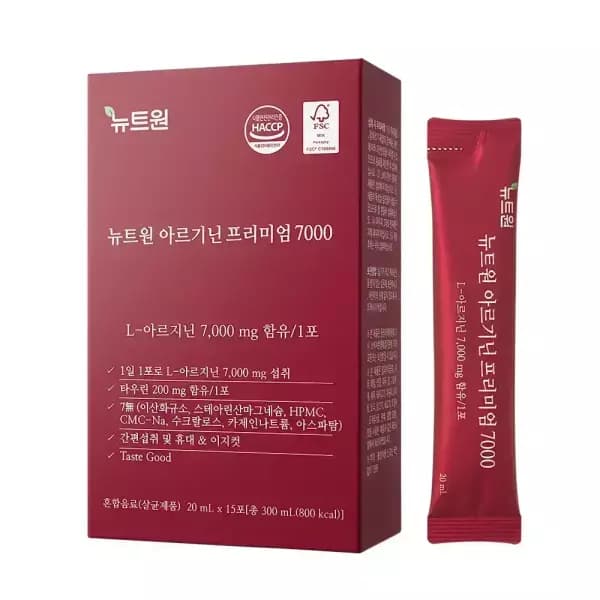 체험딜! 아르기닌 프리미엄7000 15포 9,530원 무배