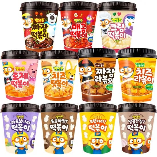 어니스트에프앤비 뽀로로 컵떡볶이 14개 22,900원~ 무배