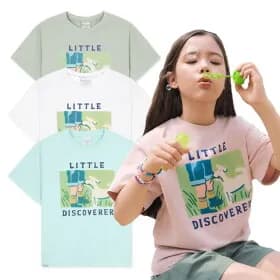 디스커버리키즈 콜라보 전면그래픽 반팔티셔츠 25720원