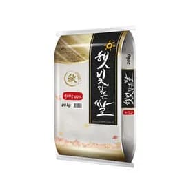 25년 햇빛담은쌀 20kg 62,550원