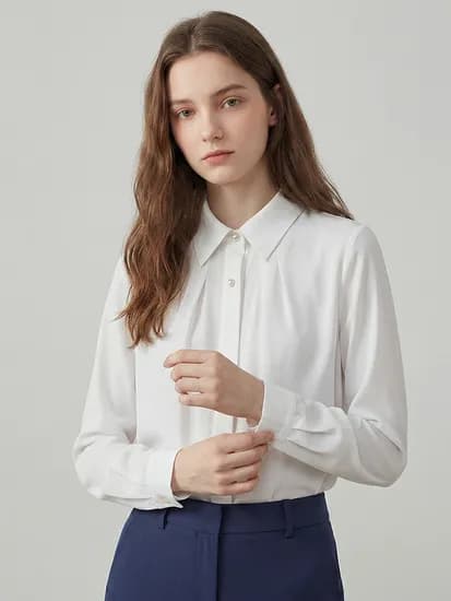 클라셰 실키 비즈 더블블라우스 10,430원