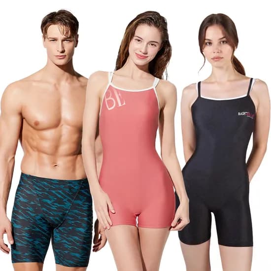 베이직엘르 성인 실내수영복 4종세트 28,980원(페이코)