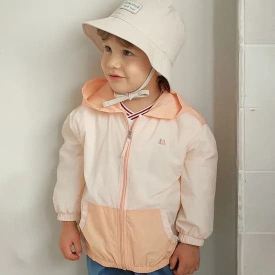 밍크뮤 컬러블록 윈드브레이크 점퍼 34,730원