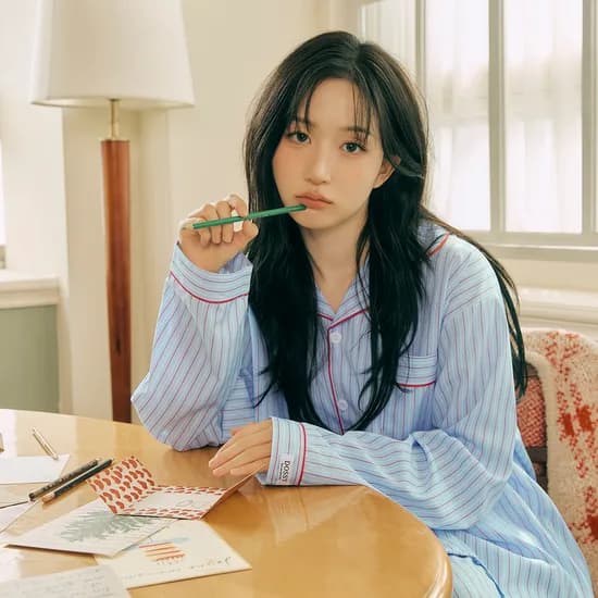 도씨 실크핏 클로에 긴팔 잠옷세트