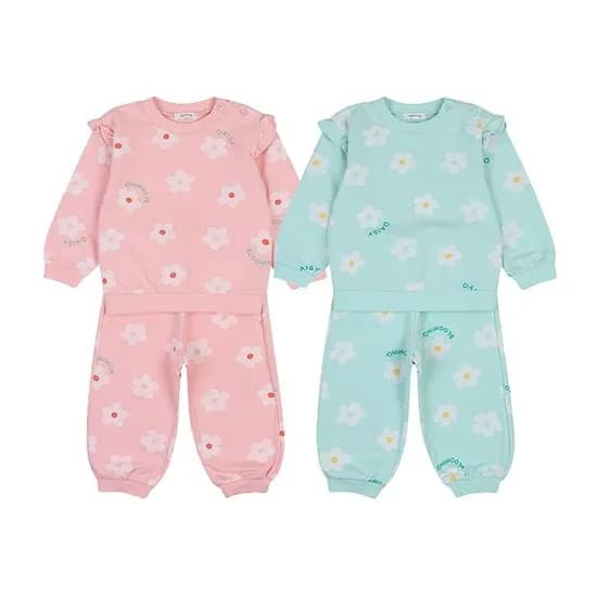 아가방 루크데이프릴 맨투맨 상하복