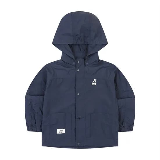 캉골키즈 뉴 오버핏 후드 바람막이