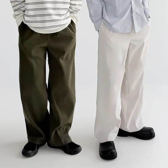 1+1 남녀공용 와이드 슬랙스 26,600원