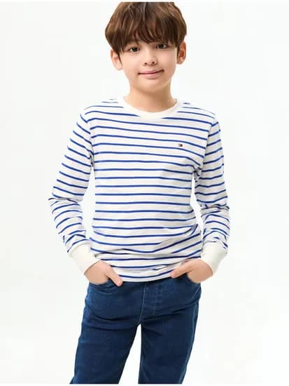 타미힐피거 키즈 스트라이프 티셔츠 페이코 28,554원 무배