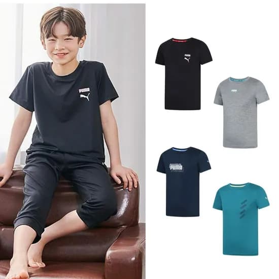푸마 주니어 홈웨어 티셔츠 4종세트 13170원 무배