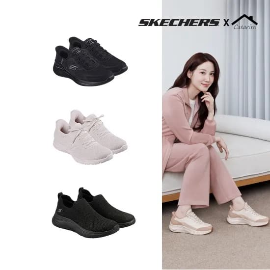 CJ온스타일 스케쳐스 고워크 아치핏 2.0 블랙/베이지 롯데카드 80,100원