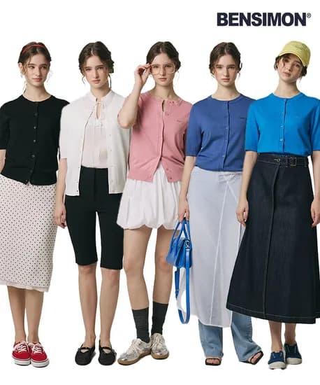 벤시몽 여성 슬리브 가디건 5종 택1 14,880원 무배