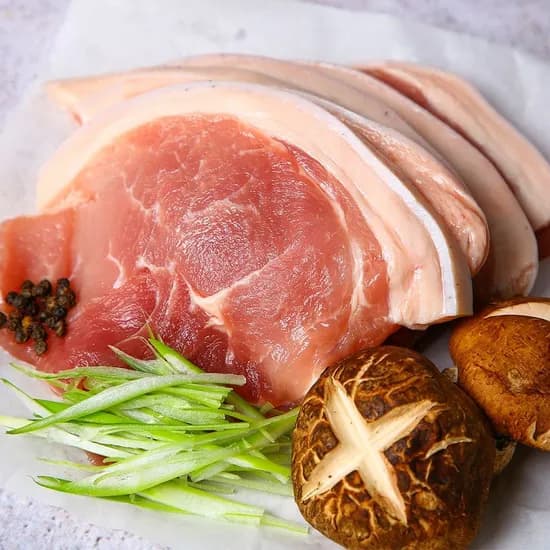 제주도 흑돼지 돔베고기 보쌈용 구이용 불고기용 500g 2팩