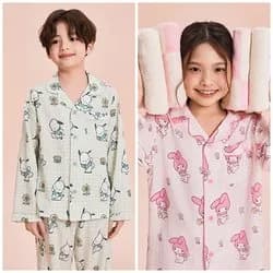 스파오 키즈 긴팔 파자마 산리오 티니핑 외 다양