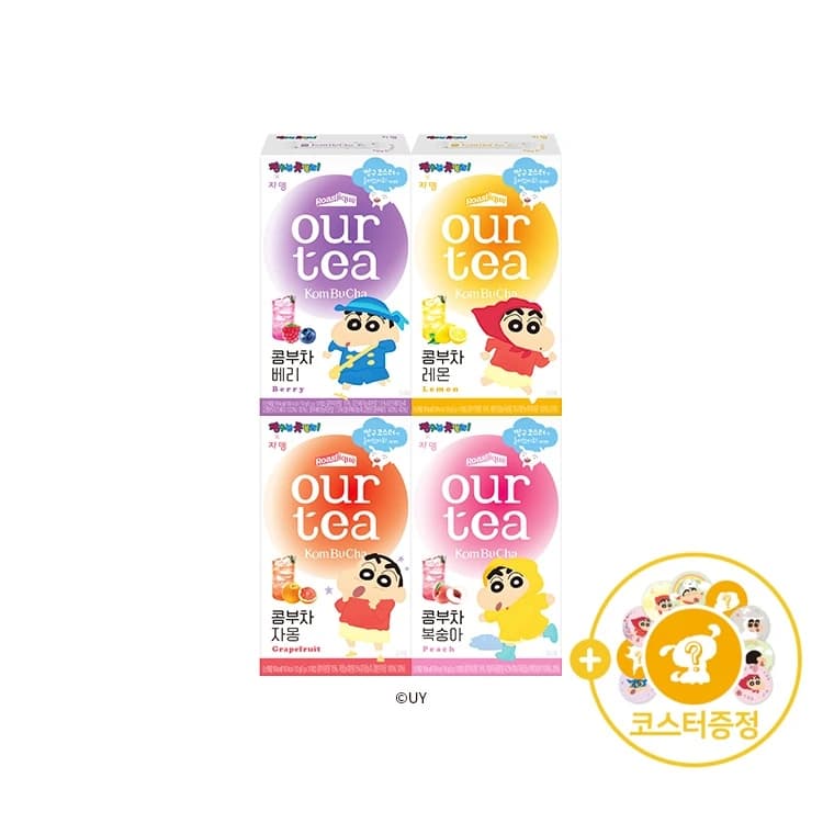 떠리몰 쟈뎅 짱구 콤부차 4가지맛 5g*10개입 x 1박스 3개이상 구매가능 5970원~ 26.05.20.