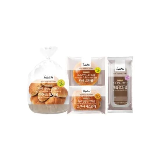 프로젝트H 하루영양빵 아몬드모닝롤 8입 3봉 8,920원 무배