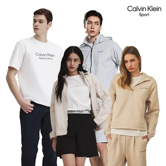 캘빈클라인 스포츠 베이직 이지웨어 티셔츠 1+1  18,800원