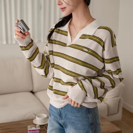 홉스 단가라 카라 니트 21,070원 무배