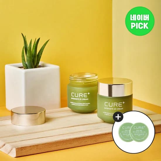 김정문알로에 큐어 인테시브 크림 2개 20900원 핫딜