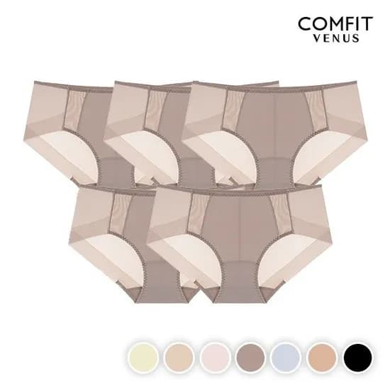 비너스 세미보정팬티 5매세트 15,910원 무배 초핫딜