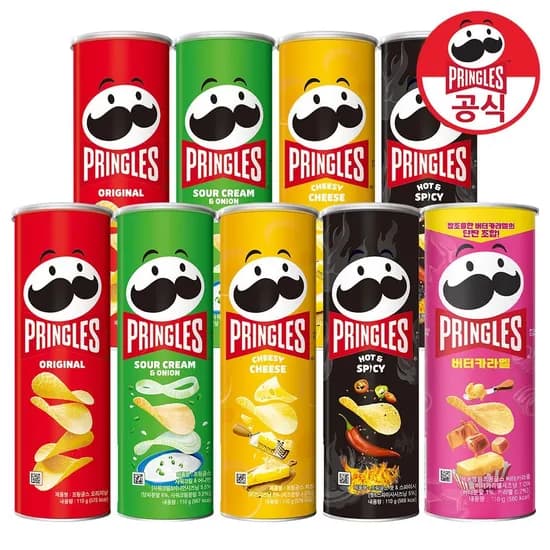 프링글스 110g 5종 9개 13,730원
