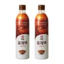 CJ 백설 꽃게액 900G 2개 무배 10100원