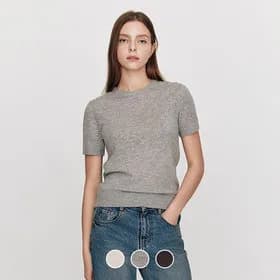 지오다노 여자 반팔니트 3컬러