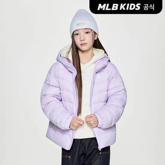 MLB키즈 덕다운 경량패딩