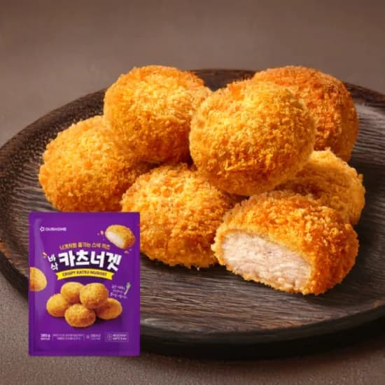 아워홈 바삭카츠너켓 380g x 3개 9,633원